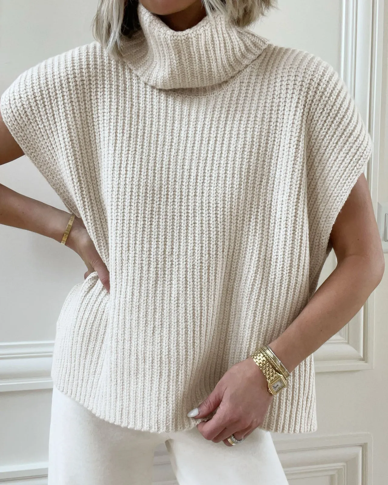 Splendid x @Cellajaneblog Cowl Neck Sweater