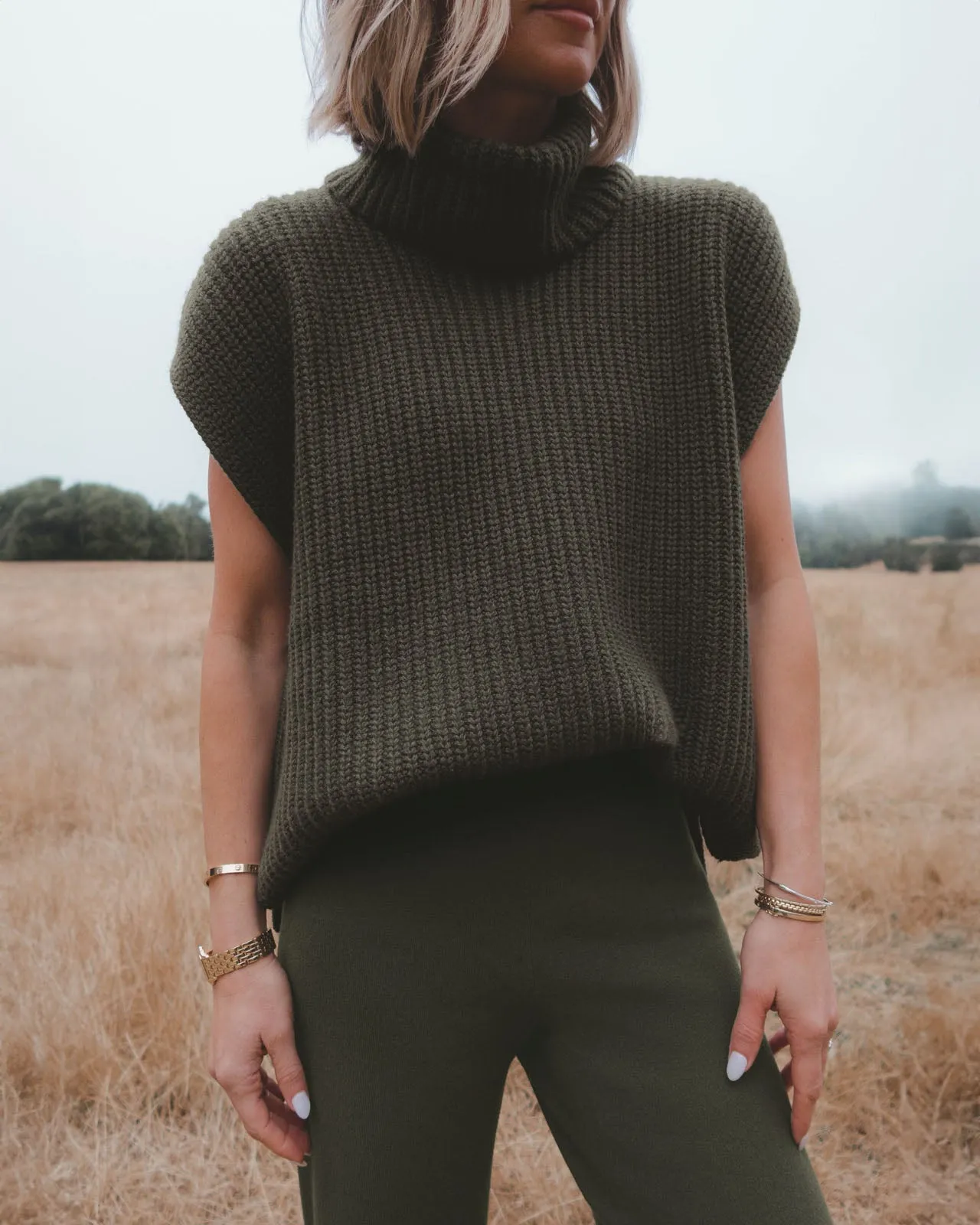 Splendid x @Cellajaneblog Cowl Neck Sweater