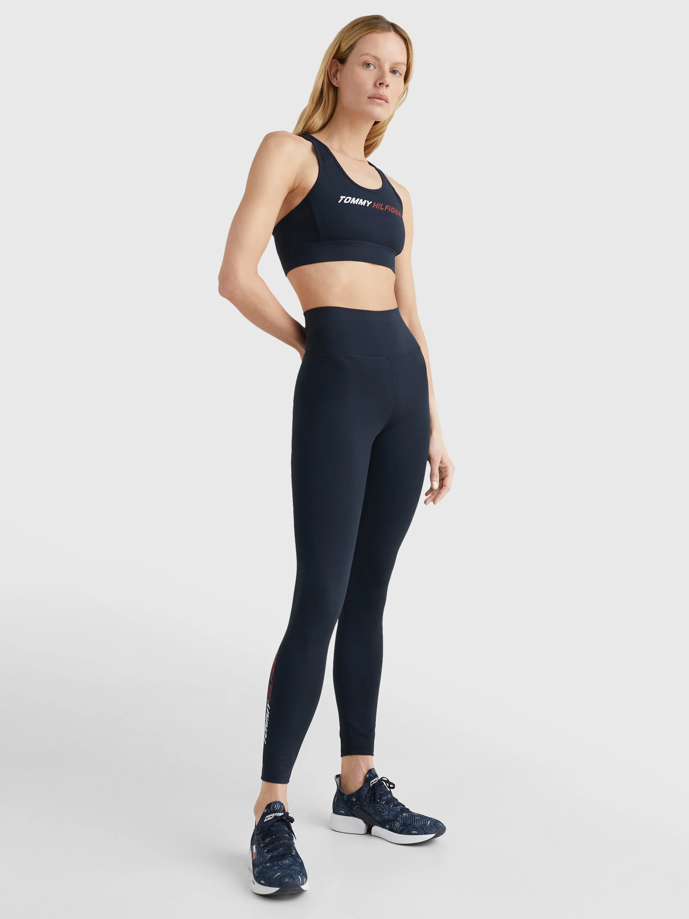 Sport Logo Medium Support Bra | Activewear | Tommy Hilfiger