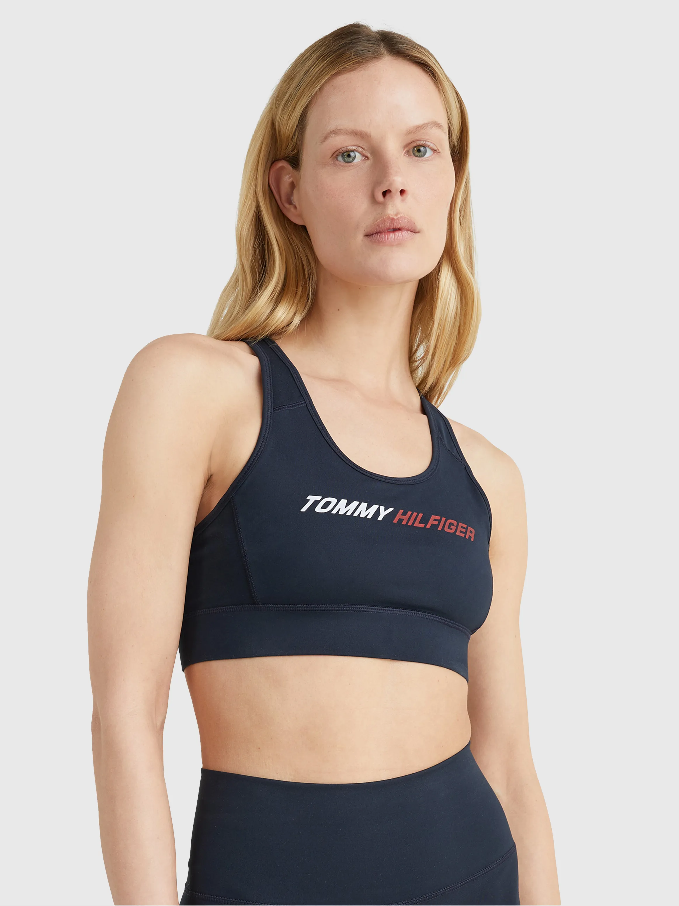 Sport Logo Medium Support Bra | Activewear | Tommy Hilfiger