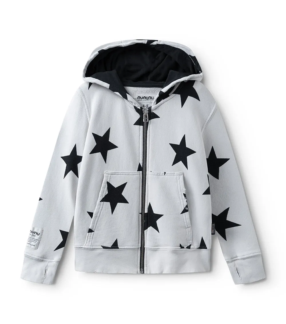 star zip hoodie