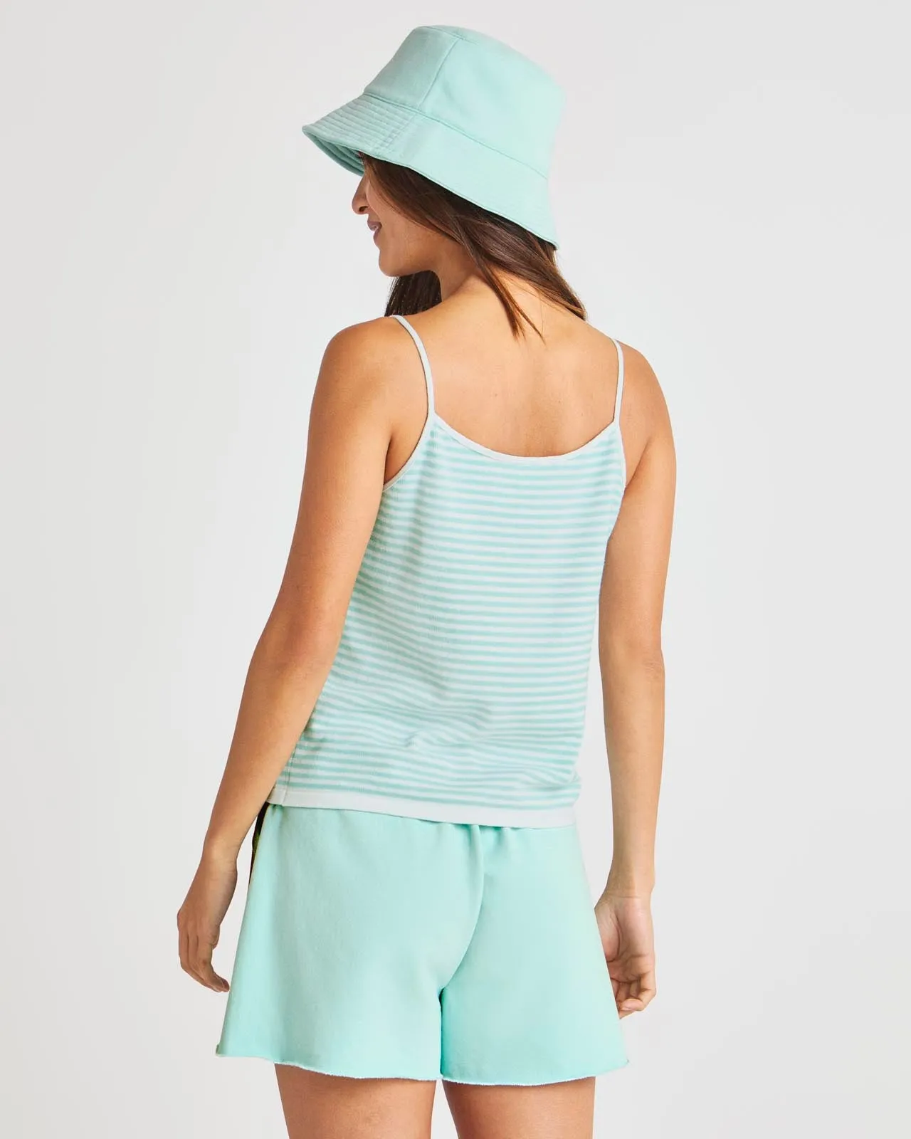 Stripe Beach Sweater Tank