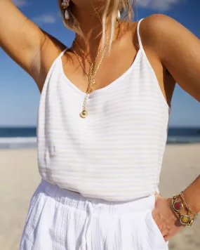 Stripe Beach Sweater Tank