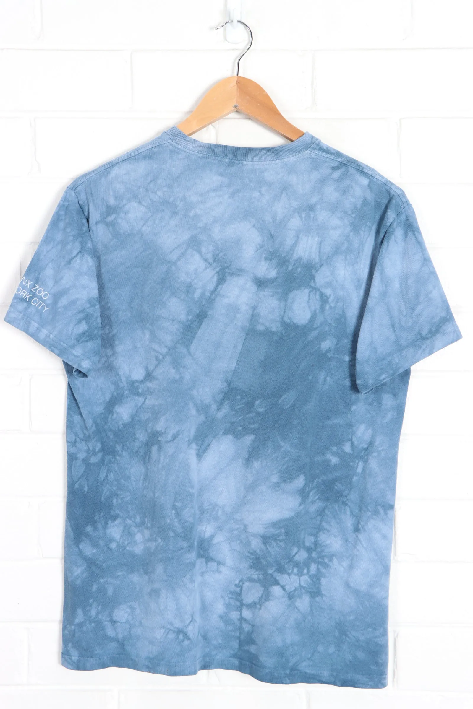 THE MOUNTAIN Tami Alba Gorilla Jungle Blue Tie Dye T-Shirt (S)