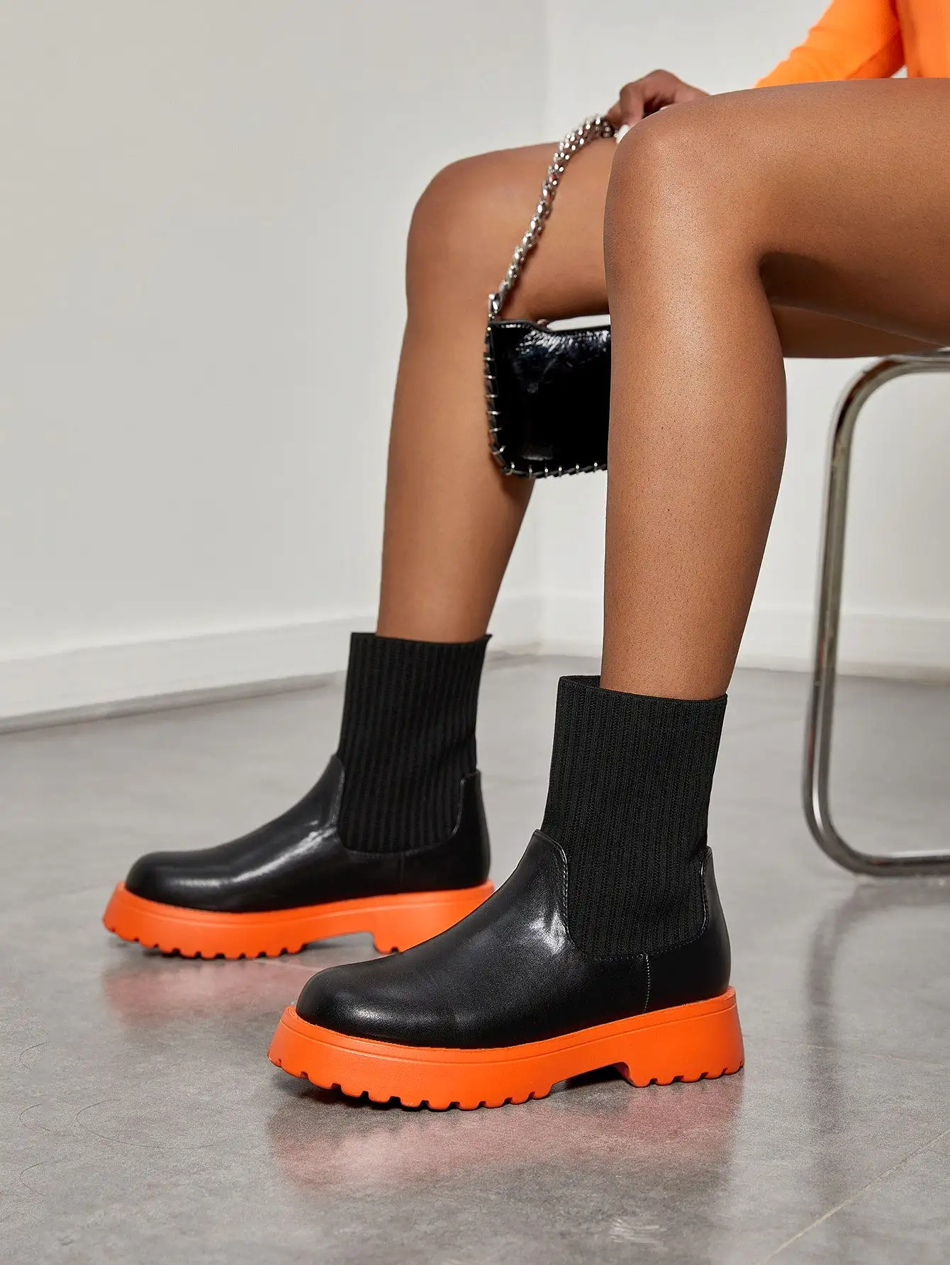 Trending Slip On Sock Boots