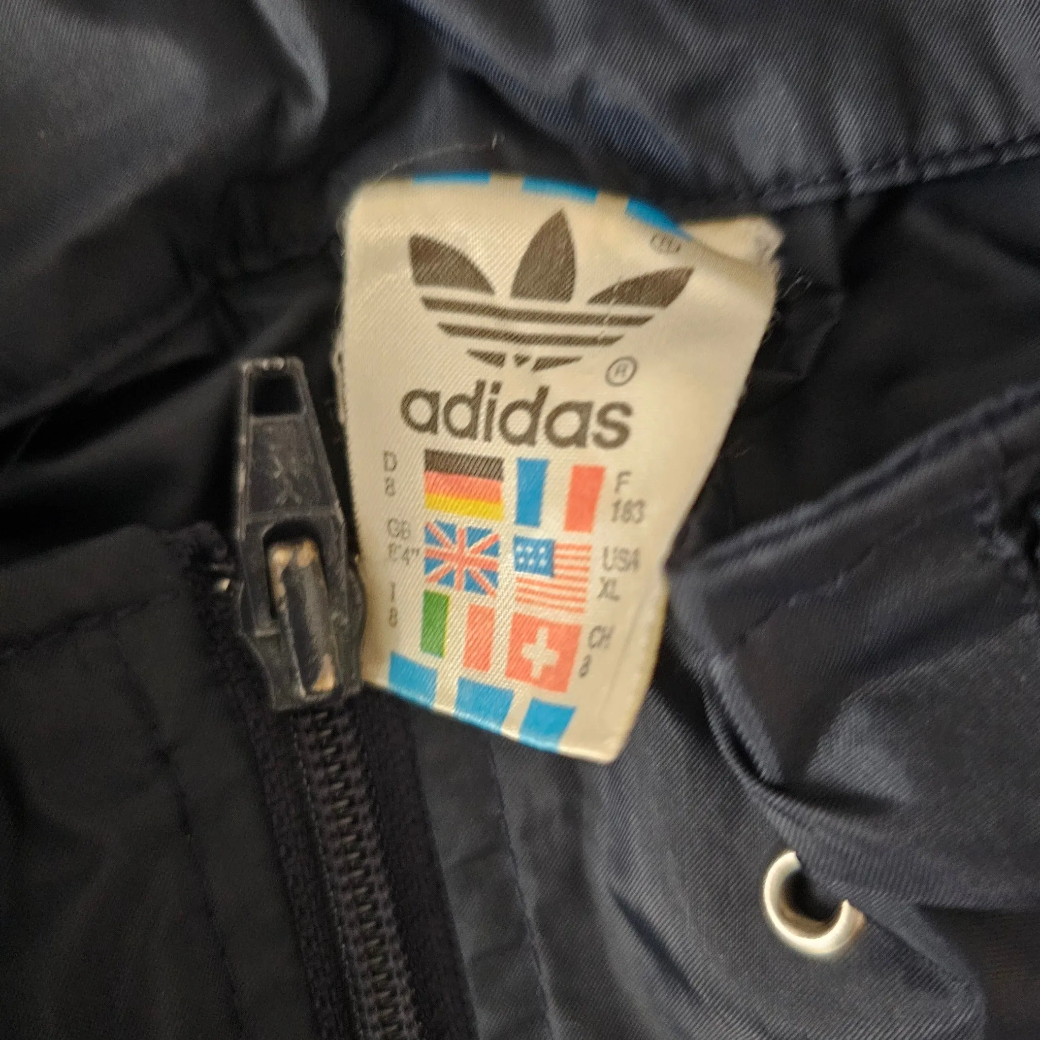 Vintage 1989-90 Romania Adidas template jacket