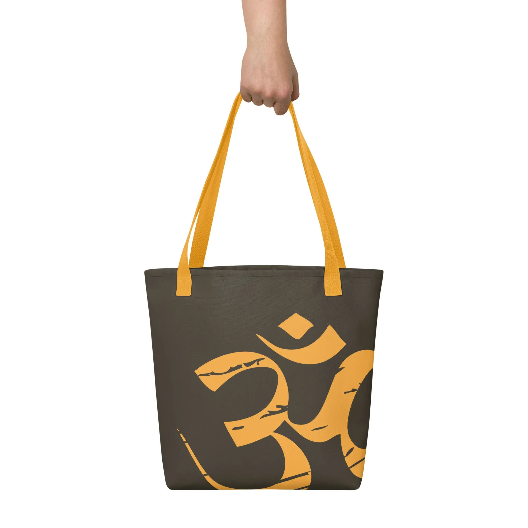 Vintage Om - All Over Print Tote bag