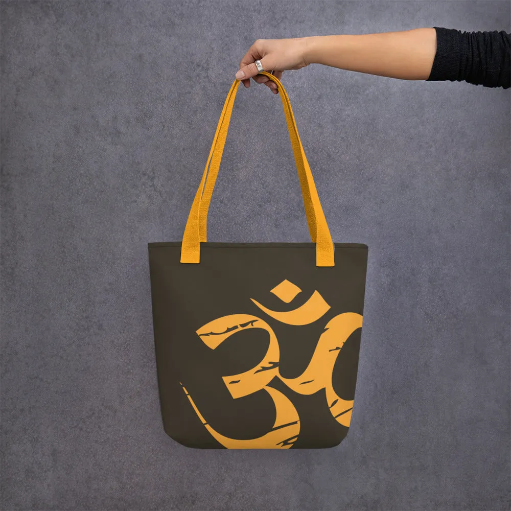 Vintage Om - All Over Print Tote bag