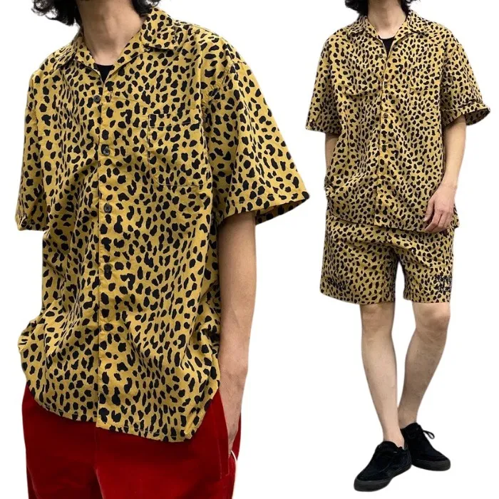 WACKO MARIA  |Leopard Patterns Unisex Nylon Street Style Collaboration