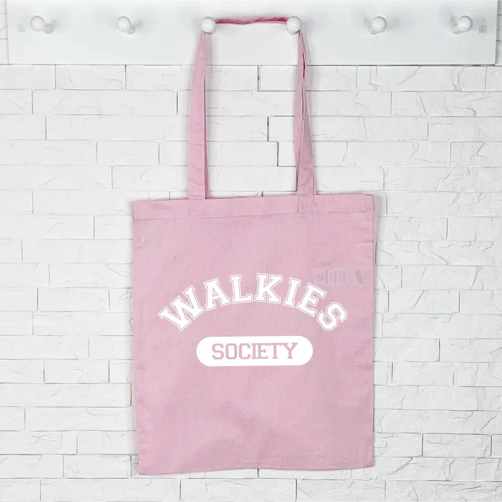 Walkies Society Dog Lover Tote Bag