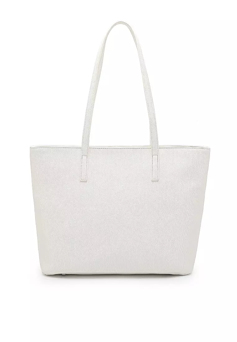 Wild Channel Women's Tote Bag - White