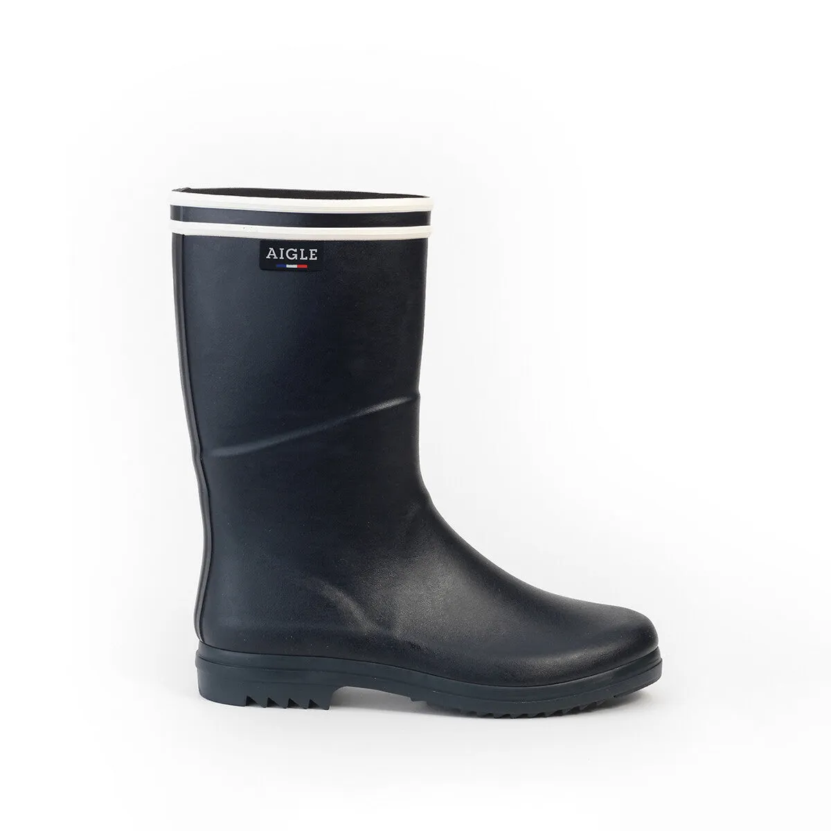 Women's Bison Wellington Boots Marine Blue